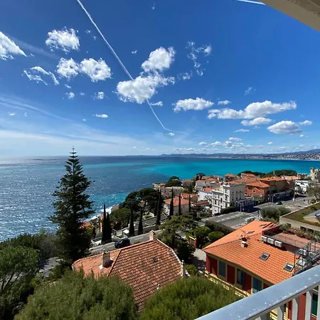 Superb With Exceptional Sea View Lejlighed Nice