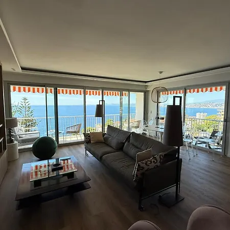 Superb With Exceptional Sea View アパート ニース